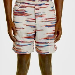 SMR Days Vathi Jacquard Cotton Shorts Men’s Size Large 6.5” inseam NWOT